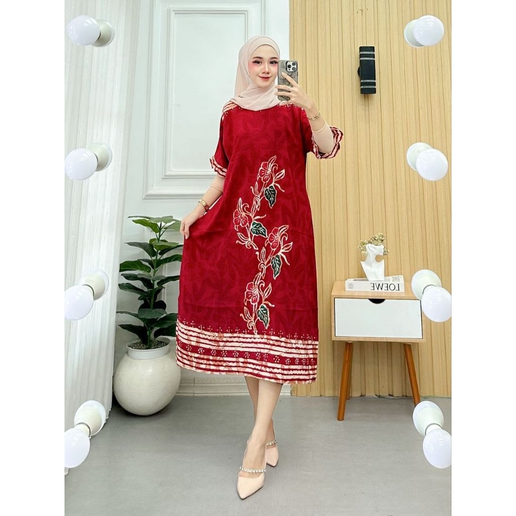 Haiza Fashion Store || daster jumbo || daster santai || daster batik cap || baju santai || baju dina