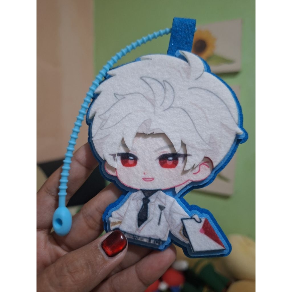 Sylus Love and Deepspace Gatcha Keychain Bagcharm