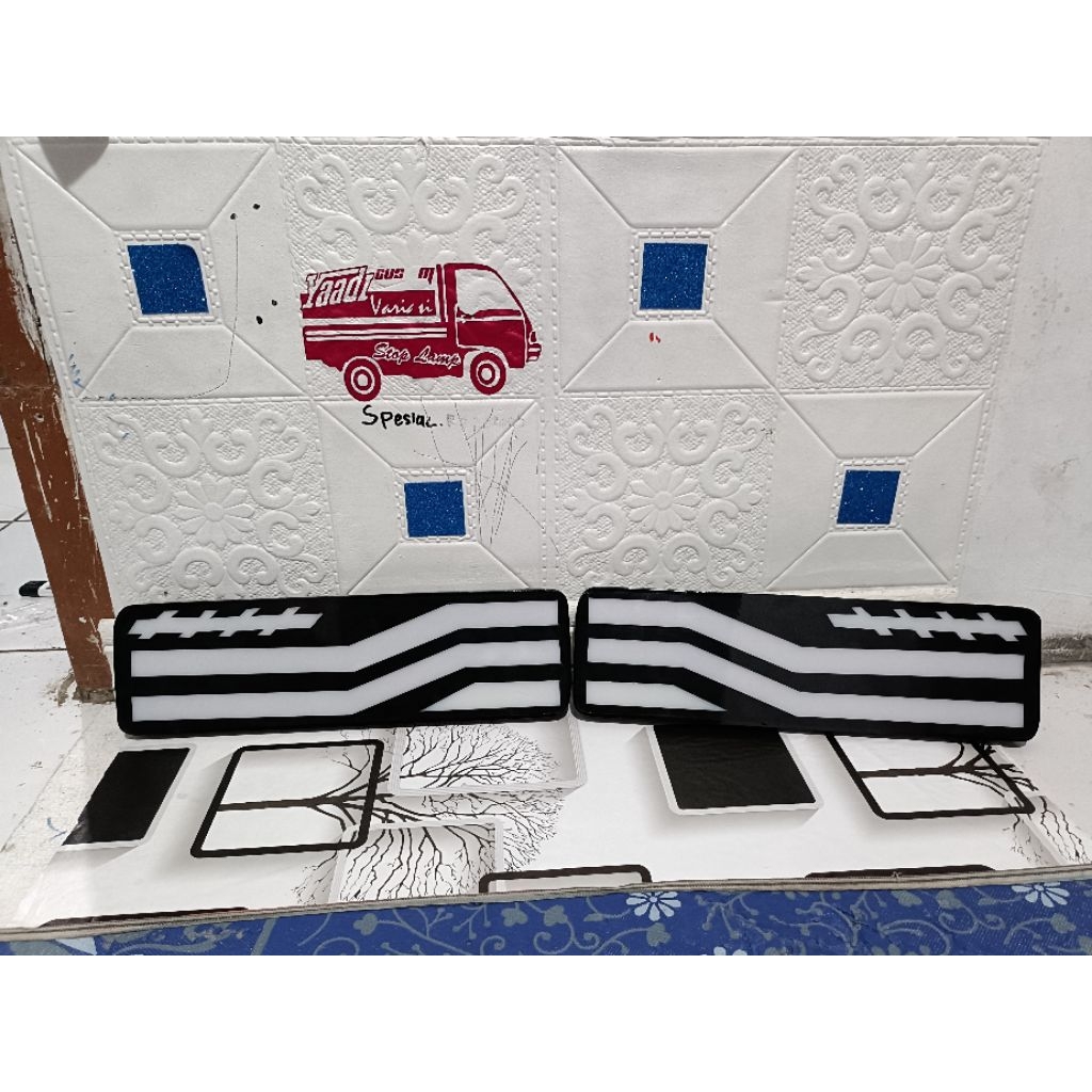Stoplamp custom mobil traga/phanter terbaru Lampu rem
