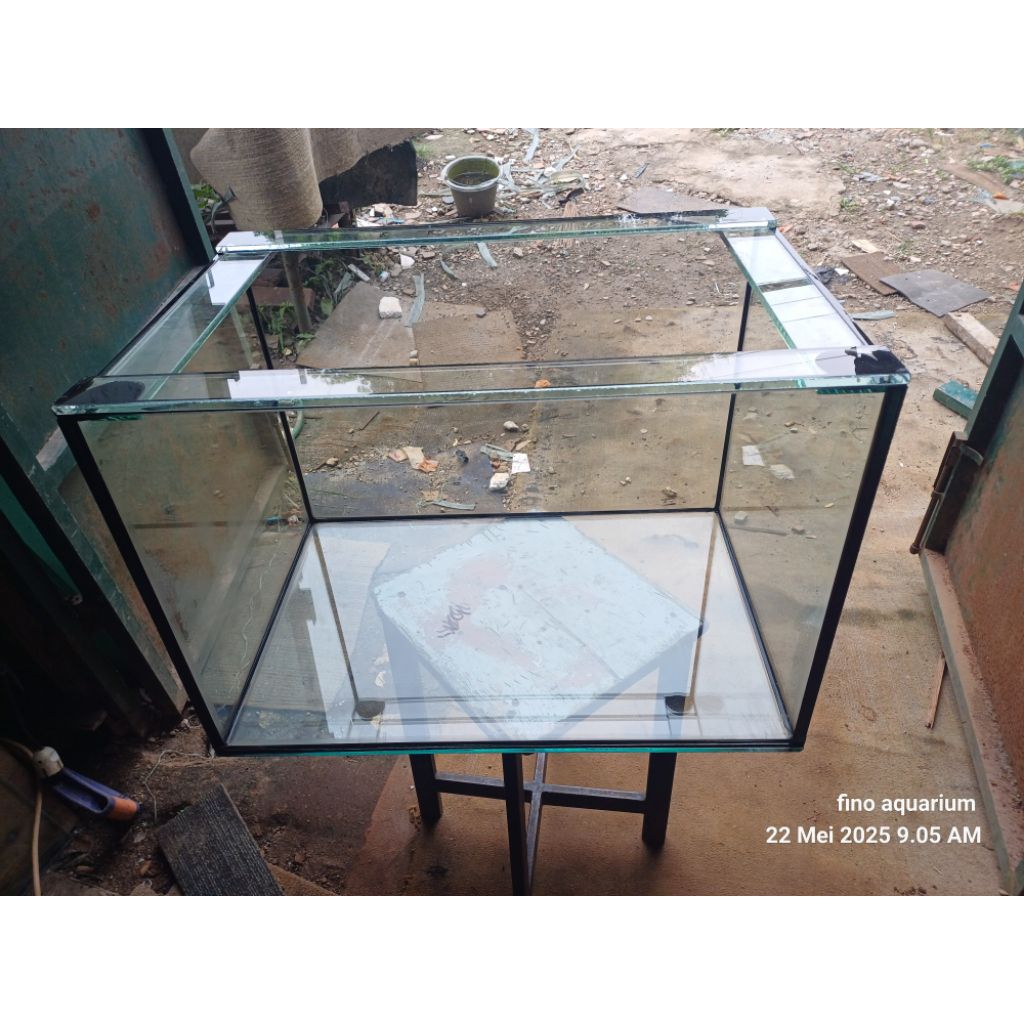 aquarium kaca 60x40x40 full 8mm