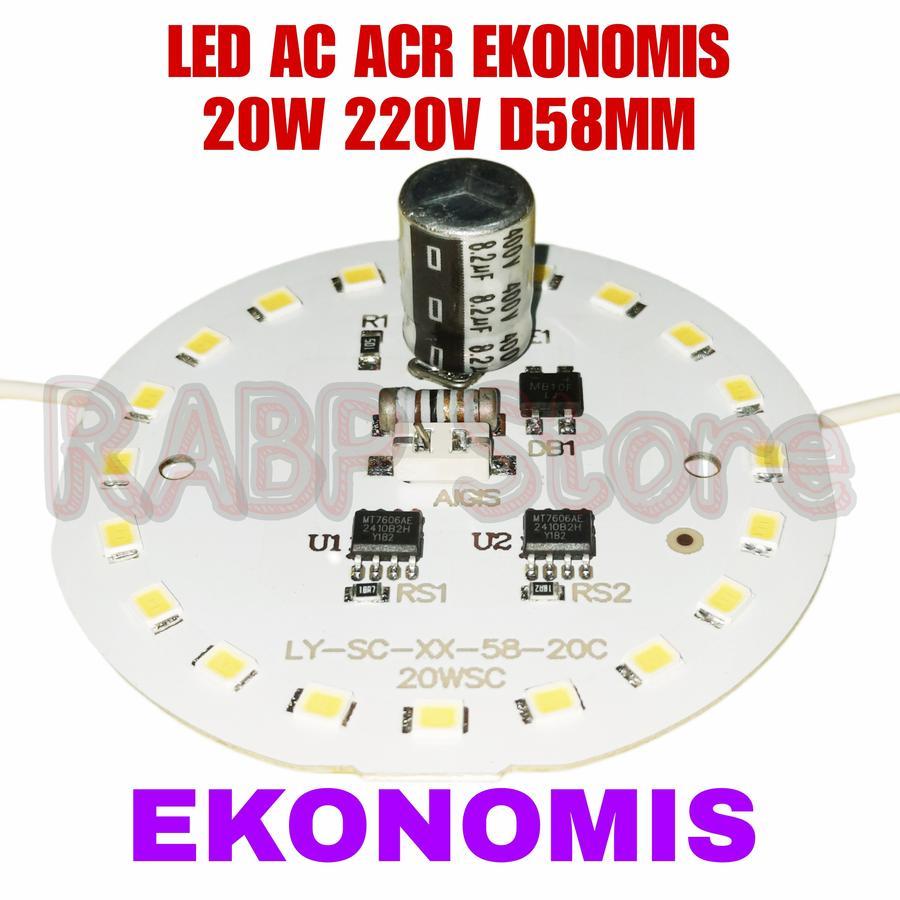PCB LED AC ACR EKONOMIS 20W 220V DIAMETER 58MM - LED AC EKONOMIS