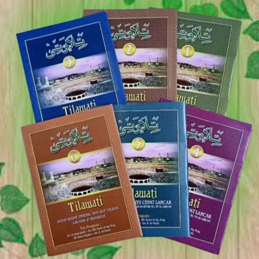 TILAWATI JILID 1 SAMPAI 6 PRETELAN