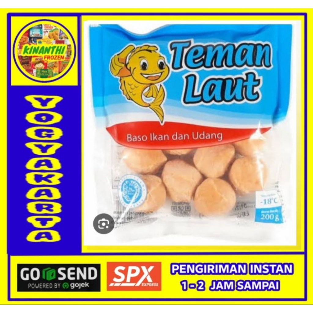 

Bakso udang taman laut 200 gr,jogja frozen