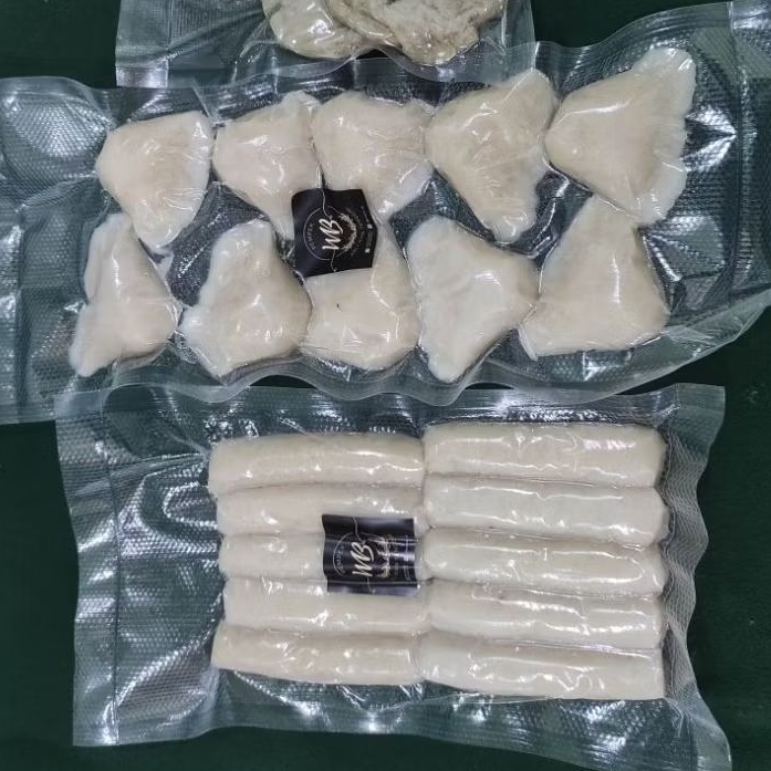 

Pempek Palembang ikan tenggiri ukiran sedang isi 10pcs/pack free cuko