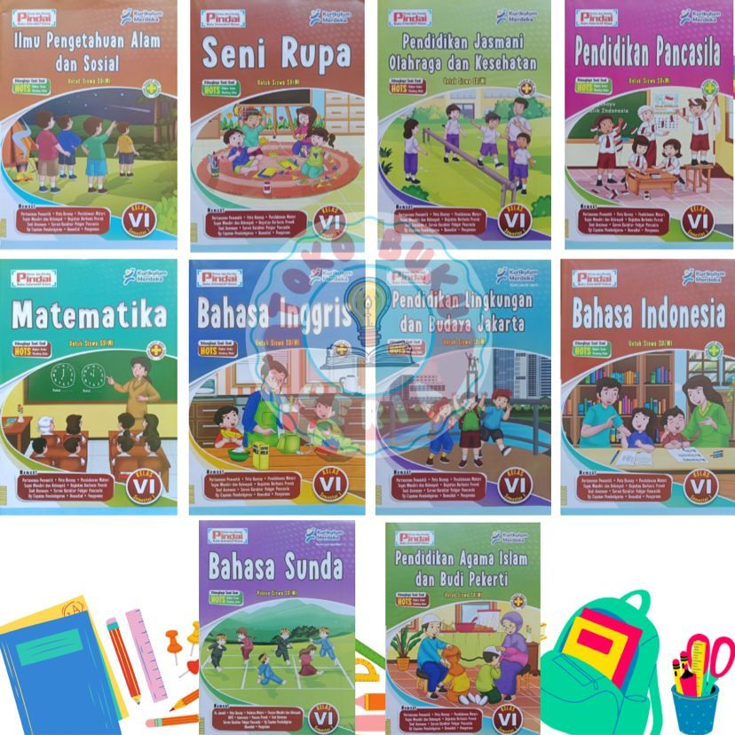 LKS Pindai Kelas 6 SD Semester 1 Kurikulum Merdeka