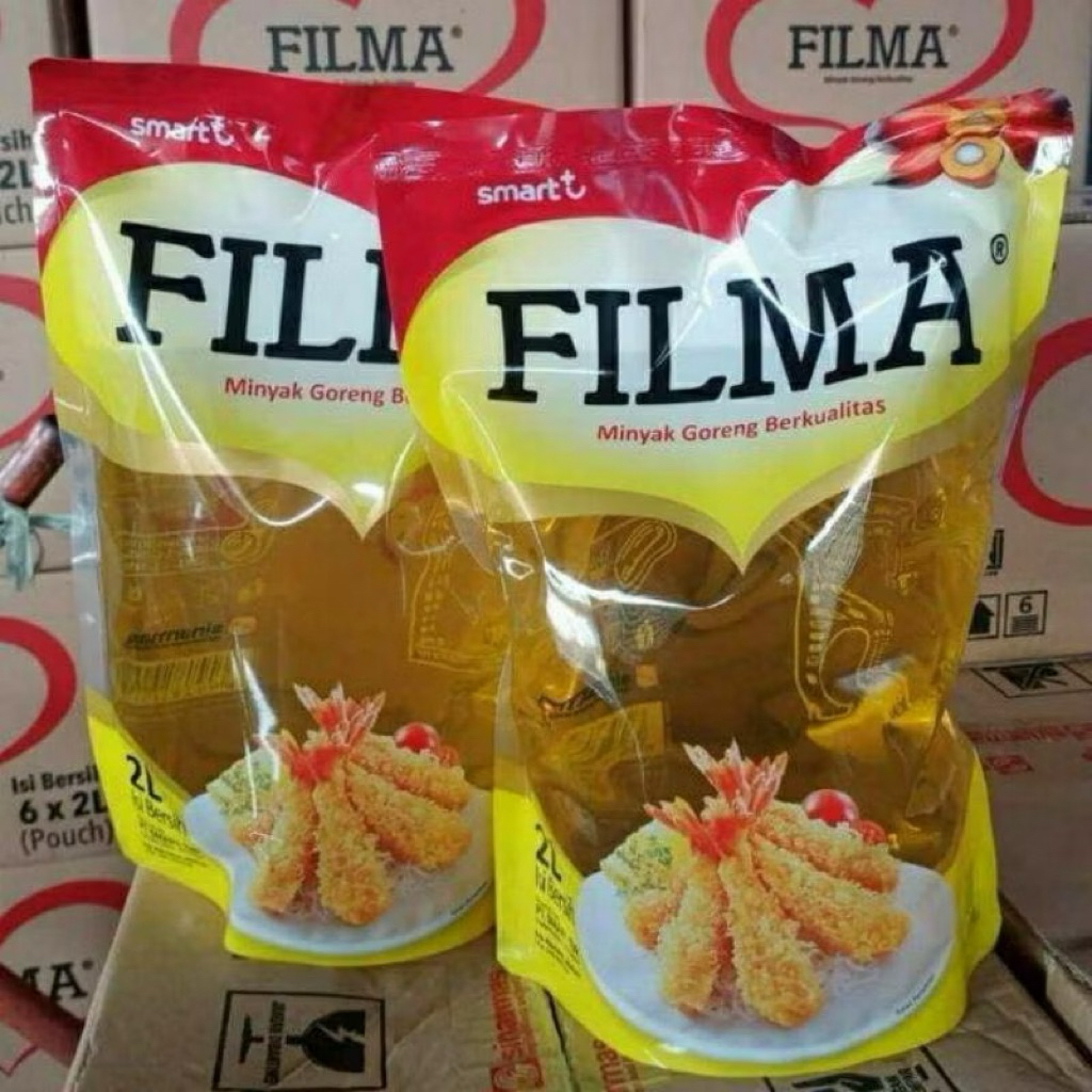 

TERMURAH Minyak goreng FILMA 2 literan isi 6 pcs perkarton