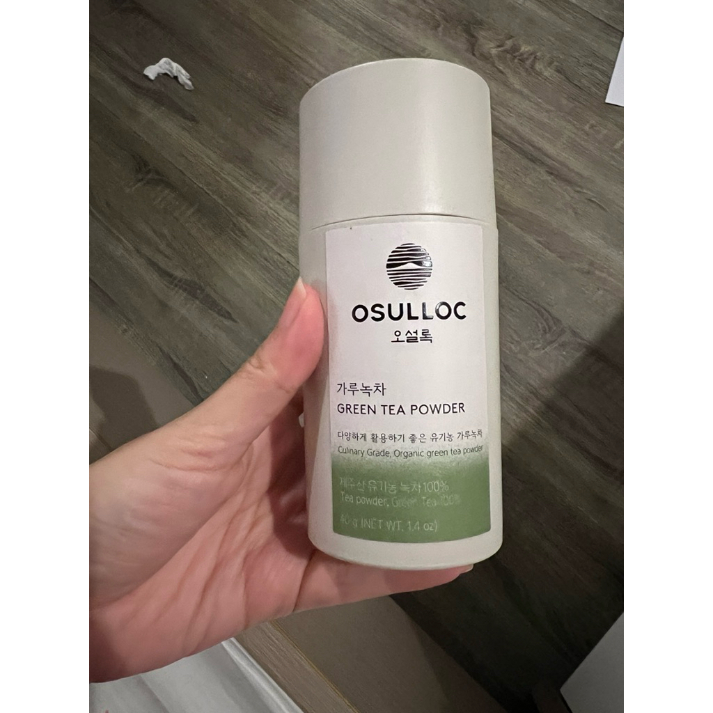 

ossuloc green tea 40gr