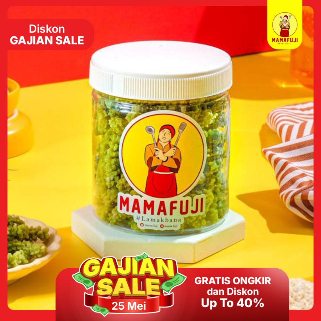 

Mamafuji - Kue Akar Pandan 250gr