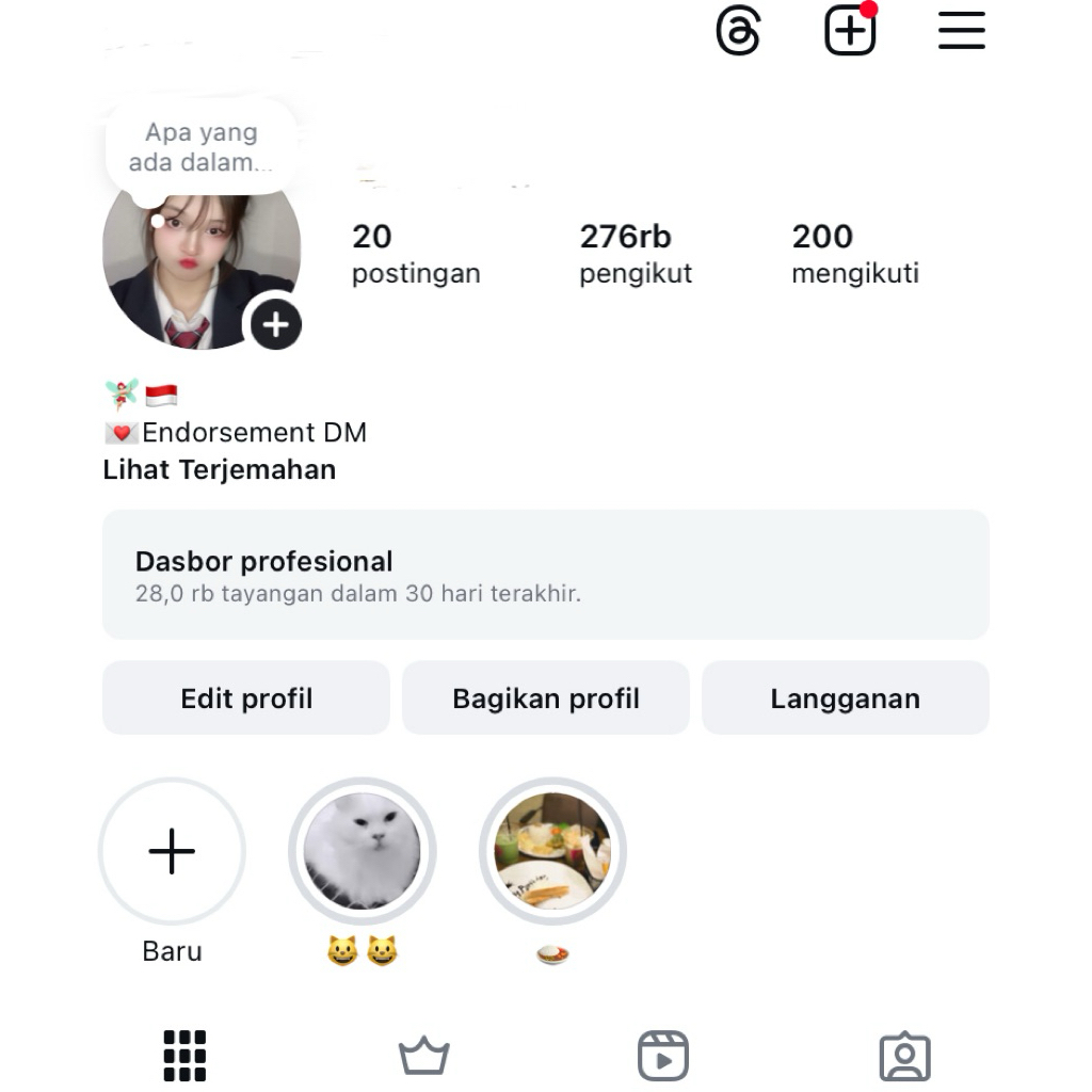 jual akun instagram Followers aktif indo