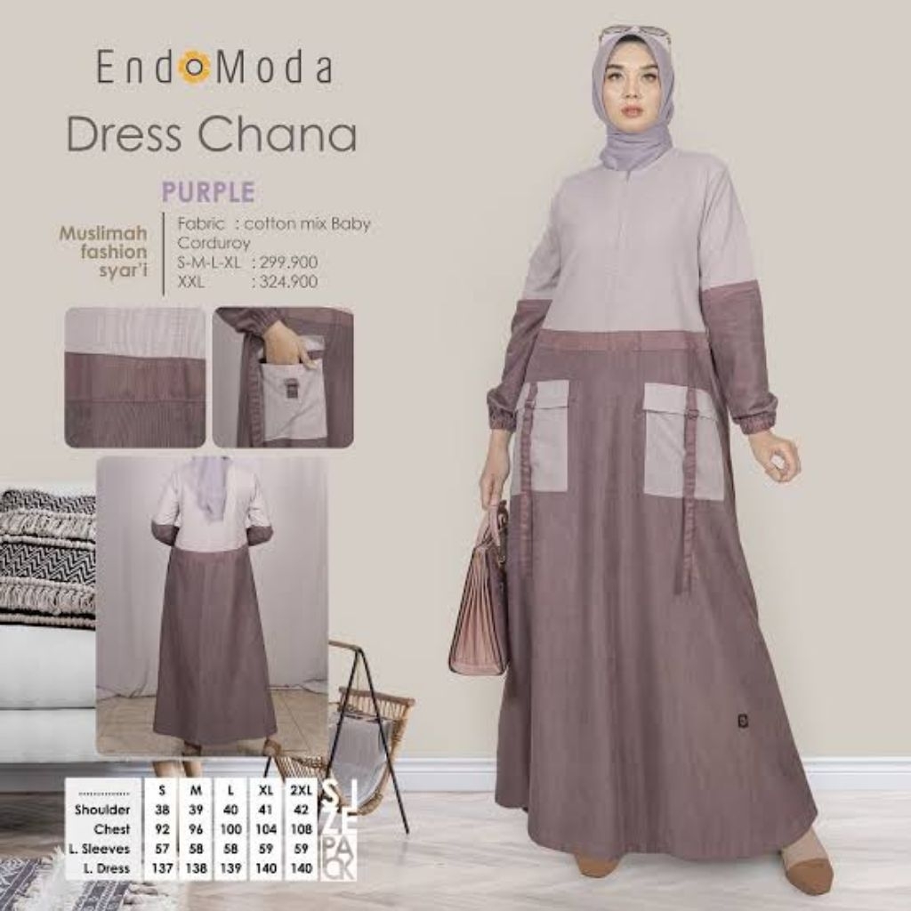 GAMIS ENDOMODA PROMO || ENDOMODA HARGA PROMO || GAMIS PREMIUM MURAH