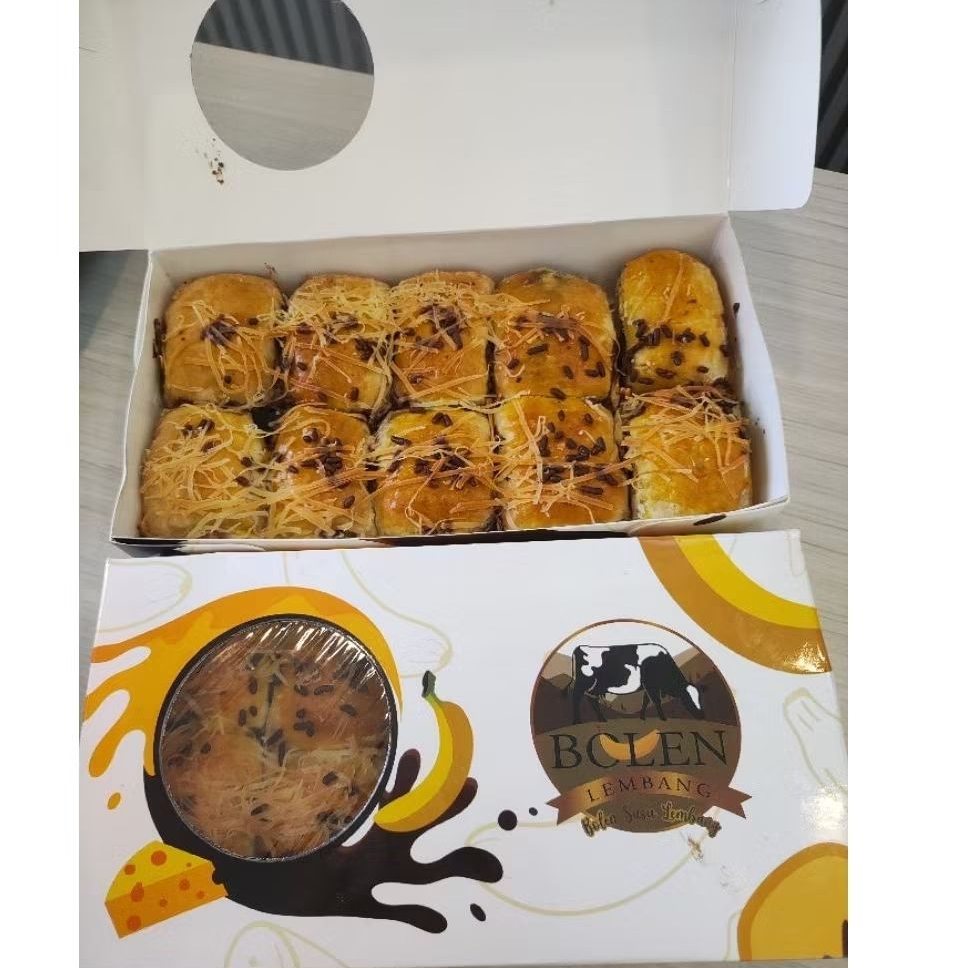 

BOLEN PISANG COKLAT KEJU ISI 10