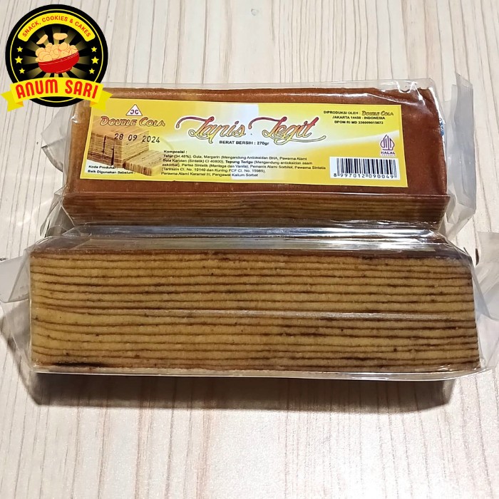 

Kue Lapis Legit Pinang / Kue Lebaran - Anum Sari