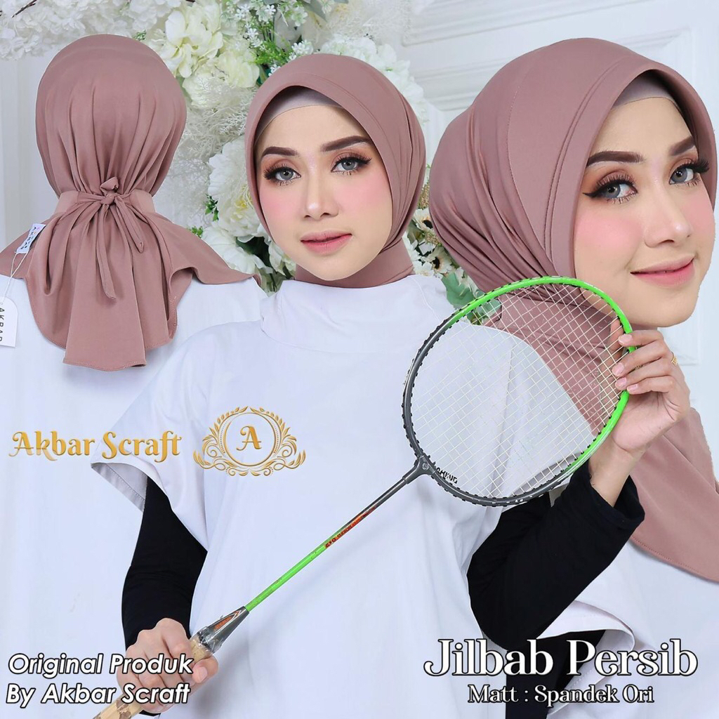 Hijab Bergo Dinas - Sport Dinas