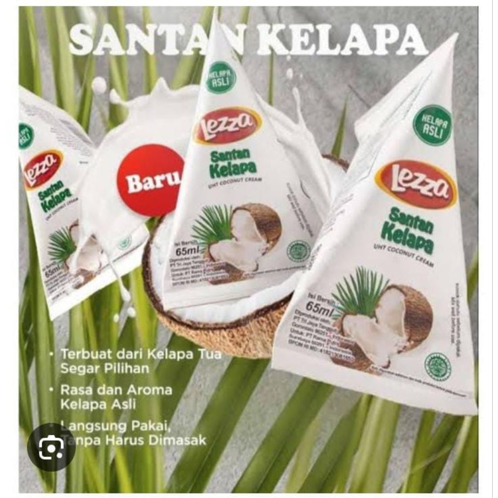 

Santan LEZZA 65 ML segitiga / Santan Kelapa Lezza
