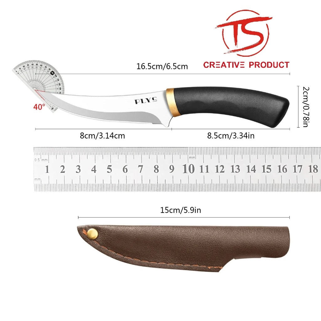 PISAU D2 Pisau Dori Hummingbird Jepang Pisau Daging DORI Mongolia Klife PISAU DAPUR PISAU TULANG PIS