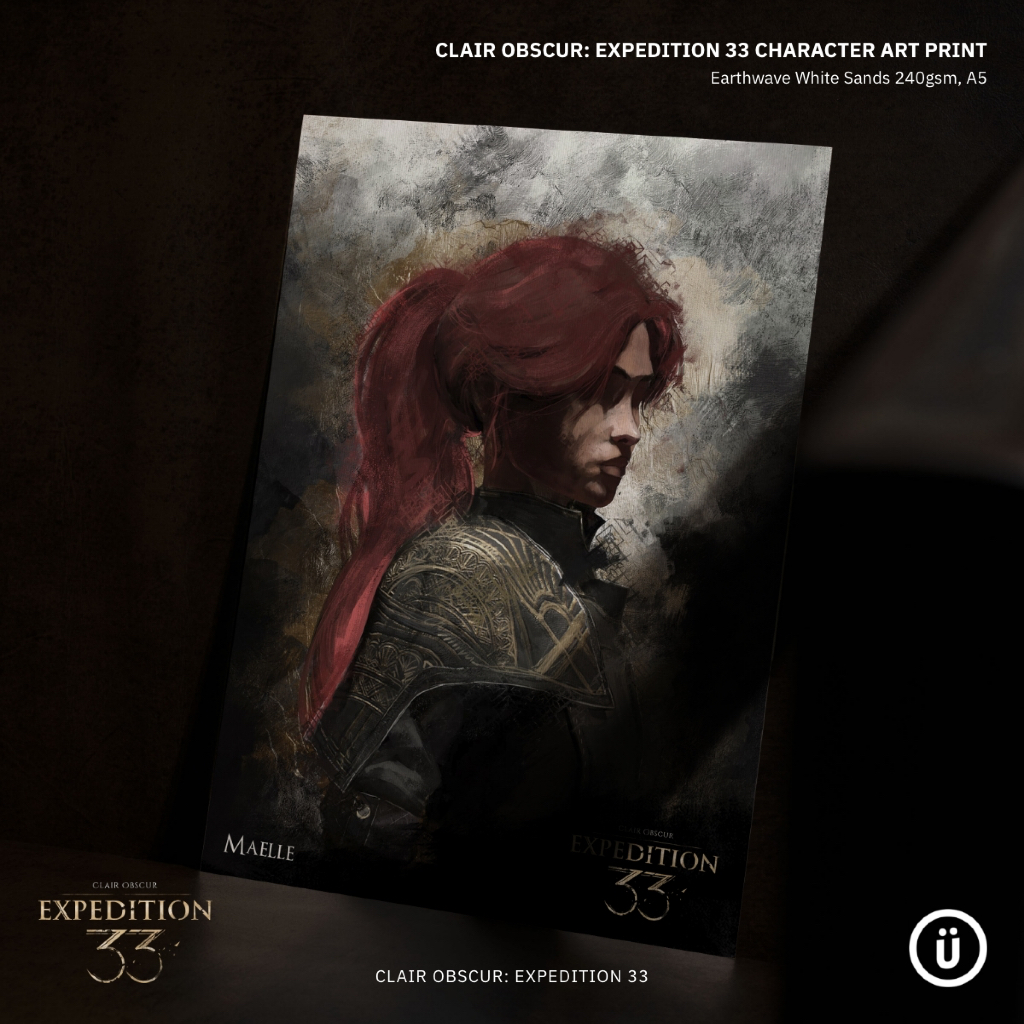 

Clair Obscur: Expedition 33 - A5 Character Art Print (Fanmade)