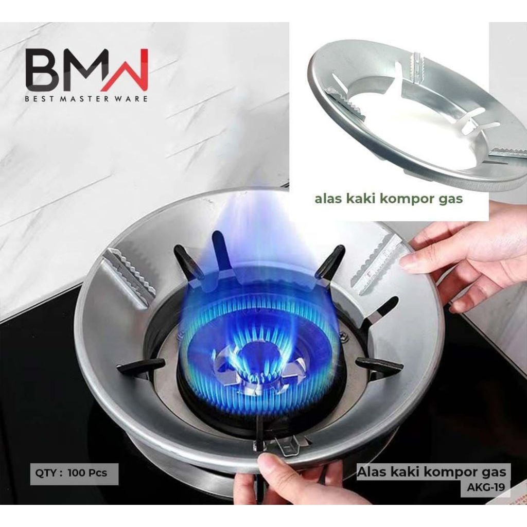 Alas Tatakan Kompor Gas / Tatakan Cover Alas Kompor Gas Portable Pelindung Anti Angin Universal