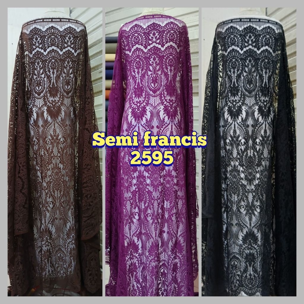 BROKAT KEBAYA|KAIN KEBAYA|BROKAT|KEBAYA CANTIK|KAIN BAHAN KEBAYA|BROKAT |BAHAN KEBAYA| SEMI FRANCIS 