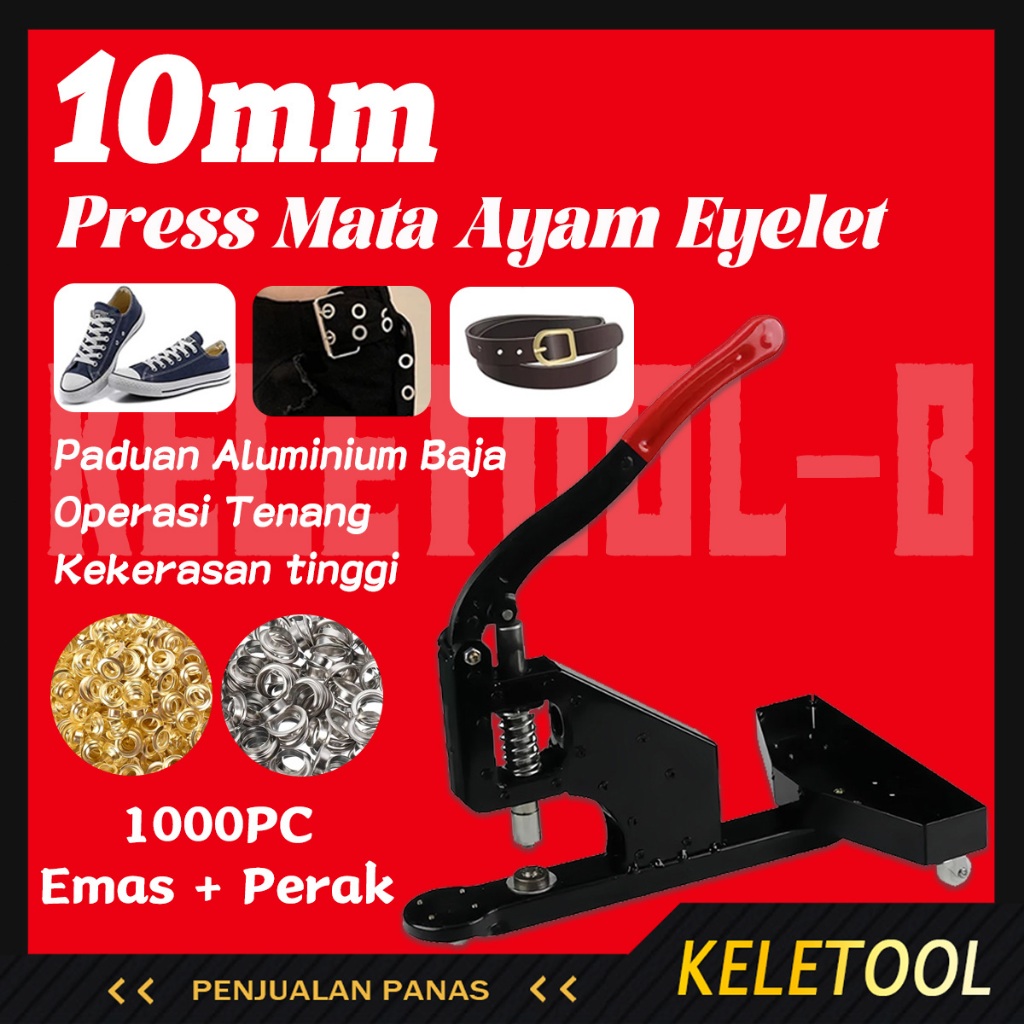 Mesin Press Mata Ayam Eyelet Mesin Mata Ayam Otomatis Alat Mata Ayam Mesin Hand Press Mata Ayam Eyel