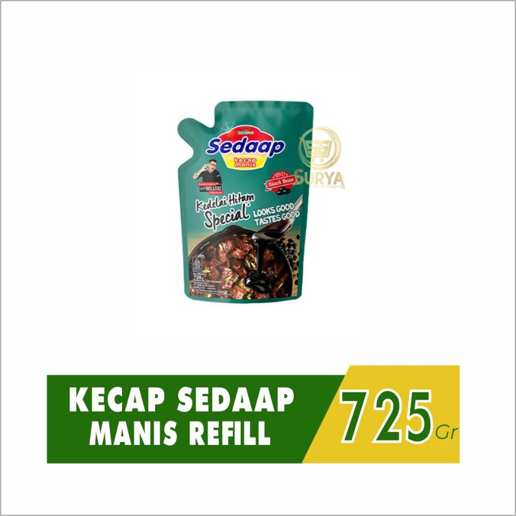 

Kecap Sedaap Manis Pouch 728gr