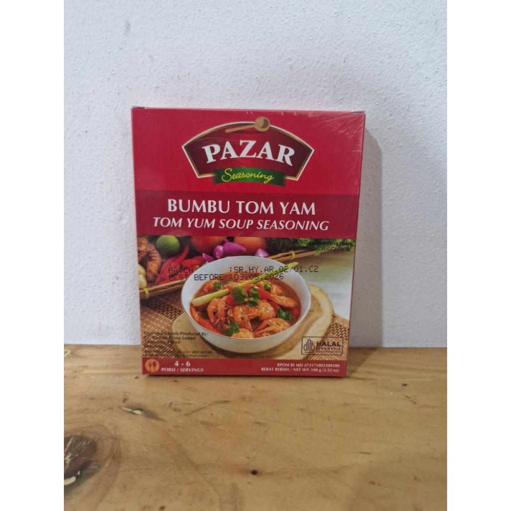 

Pazar Bumbu Tom Yam Tomyum Thailand 100gr