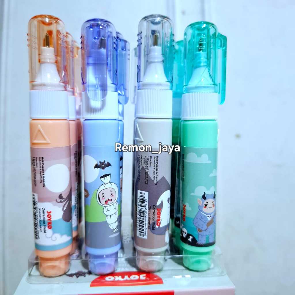 

RAGASI_S - JOYKO CORRECTION FLUID CF-S245 CAIRAN KOREKSI 12 PCS JOYKO CF-S245 CORRECTION FLUID CAIR