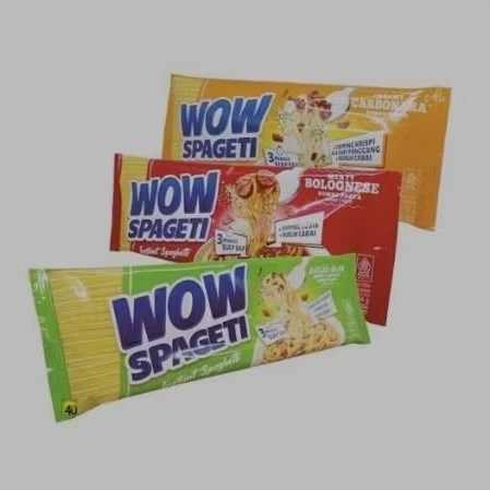 

WOW Spageti Spaghetti Instant Varian Carbonara / Bolognese / Aglio Olio
