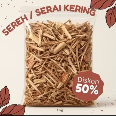 

sereh / serai kering 1kg