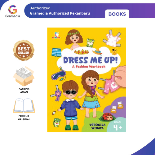 Gramedia Pekanbaru - Veronica Winata Dress Me Up A Fashion Workbook