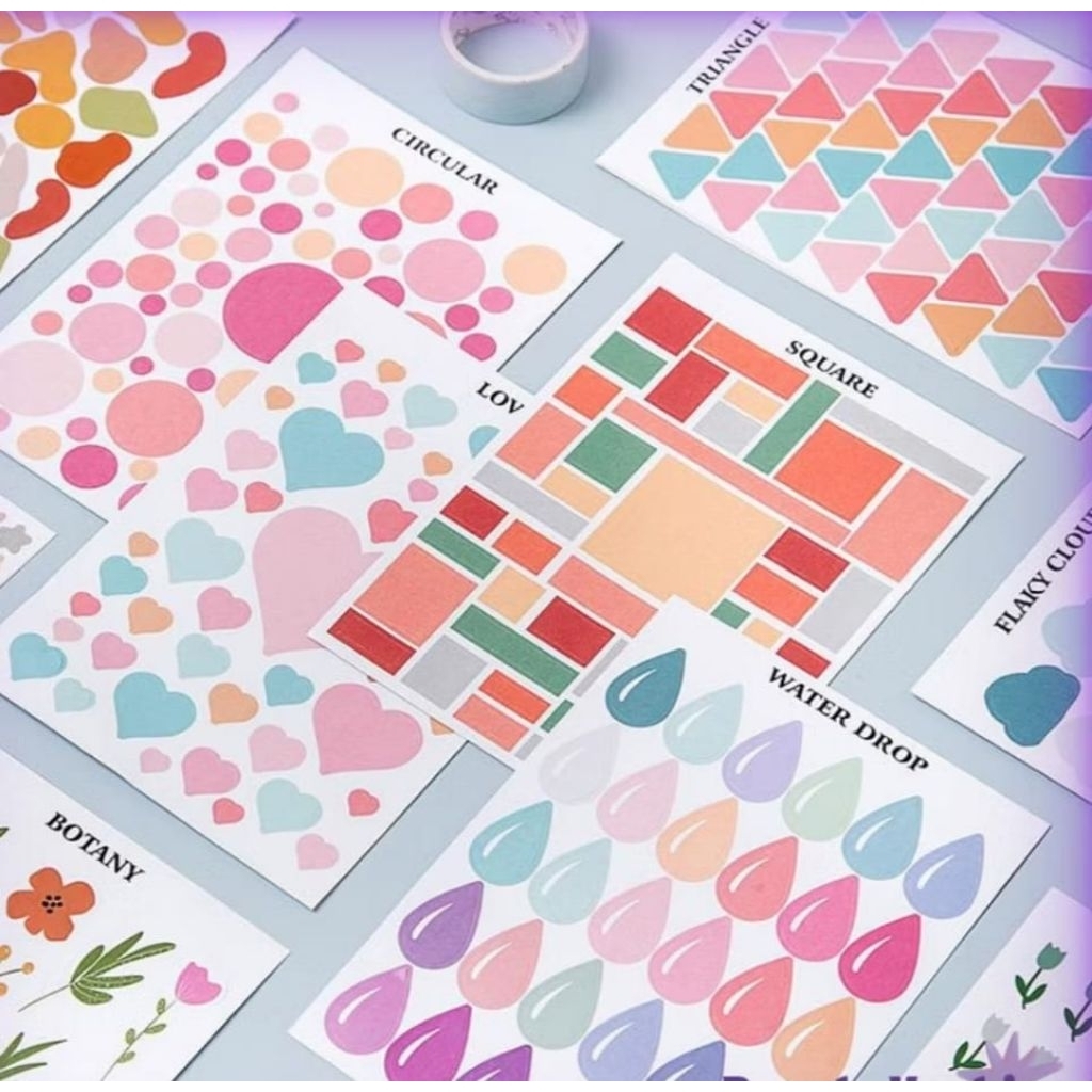 

Sticker Hias Deco / Sticker Buku Jurnal EE163