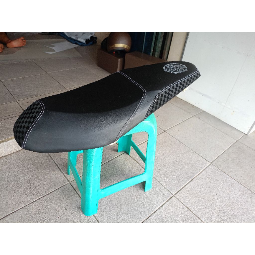 sarung jok / cover jok Vario variasi catur