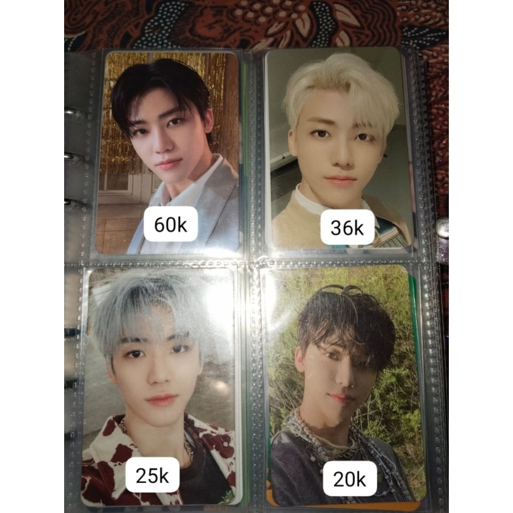 PHOTOCARD JAEMIN DOYOUNG NCT DREAM NCT 127 SEASON GREETINGS FCMM TDS