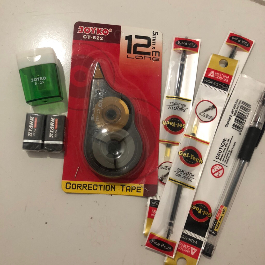 

Alat ATK Sepaket Promo NEw