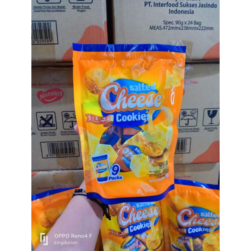 

Salted Cheese Cookies 90gr
