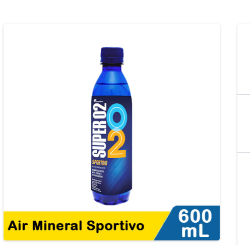 

super o2 air mineral sportivo 600ml