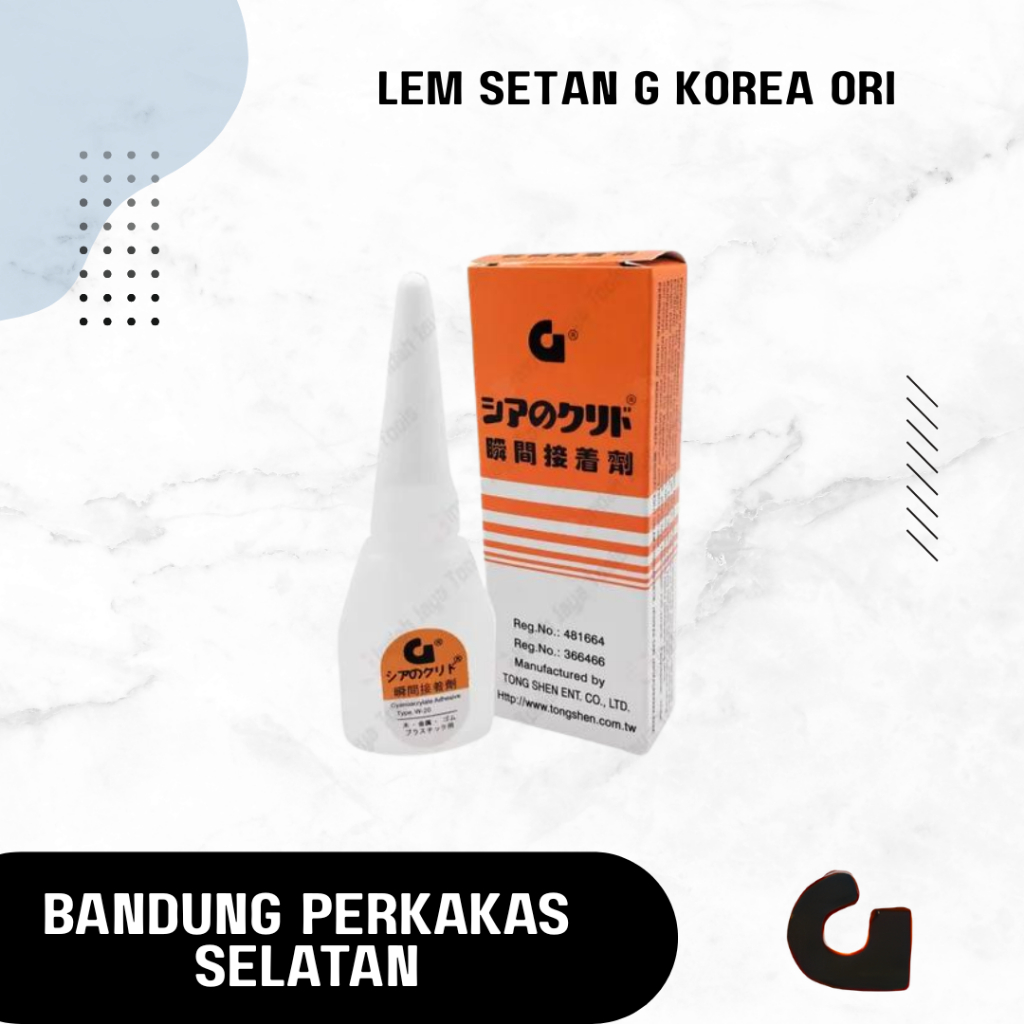 

Lem Setan G Korea Ori - Kualitas NO 1