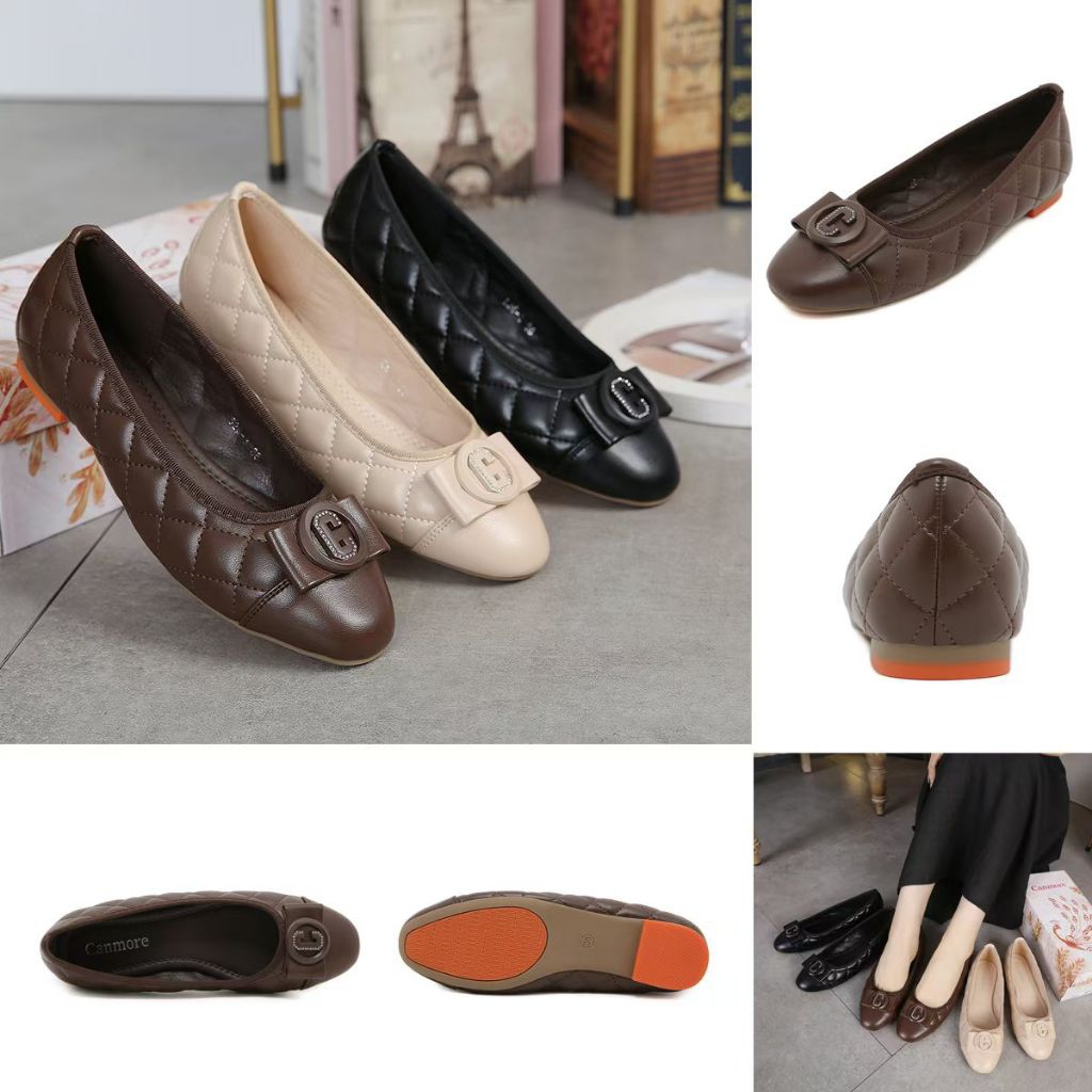 Canmore Sepatu Flat Shoes Wanita Import