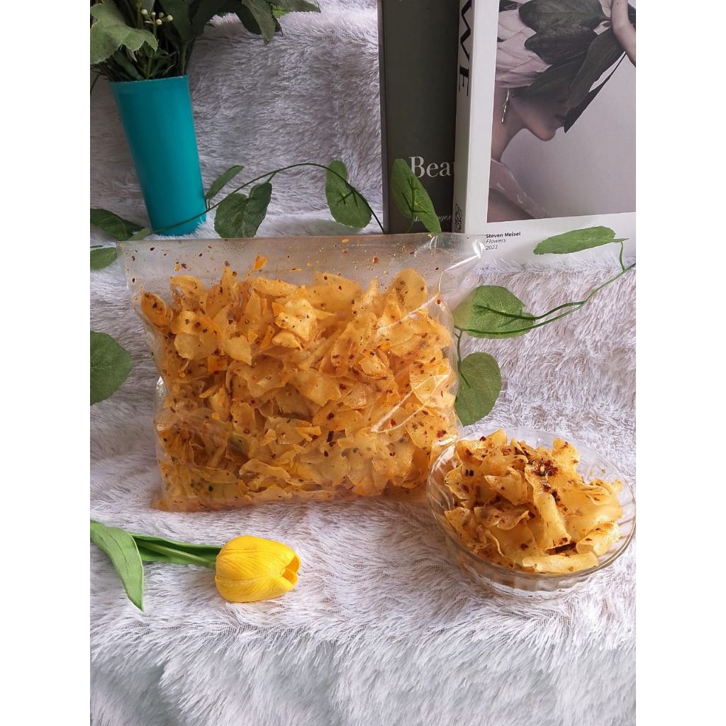 

kripik singkong pedas