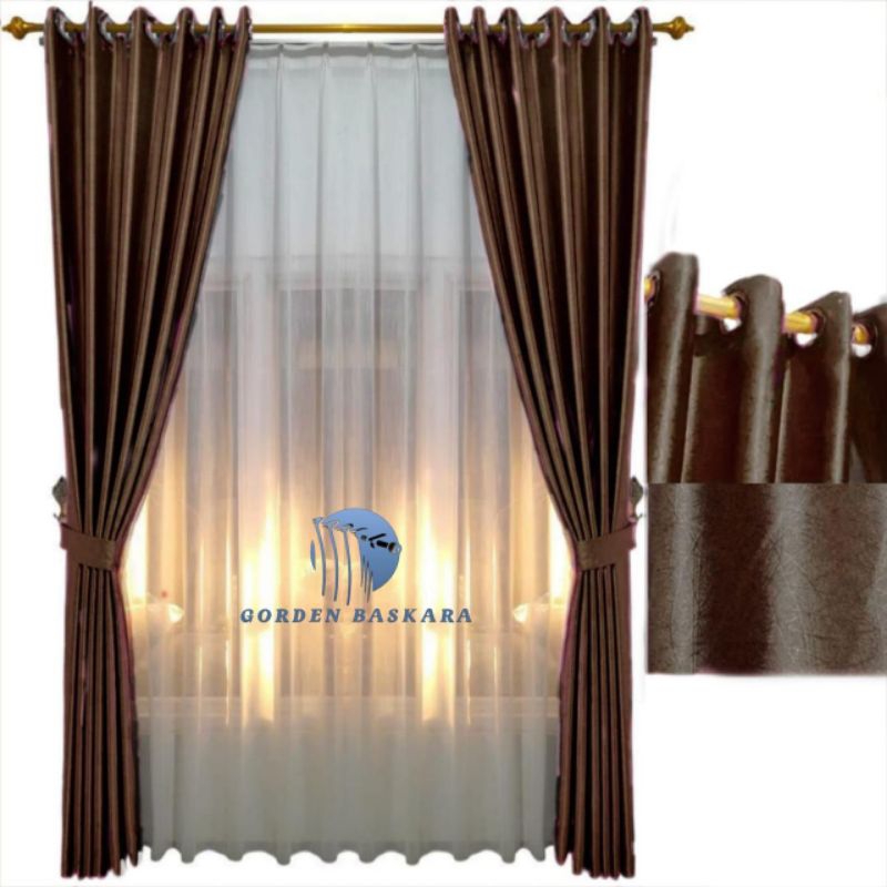 GORDEN BLACKOUT GLOSY MENGKILAP MEWAH BEST SELLER/GORDEN BLACKOUT/GORDEN JENDELA PINTU