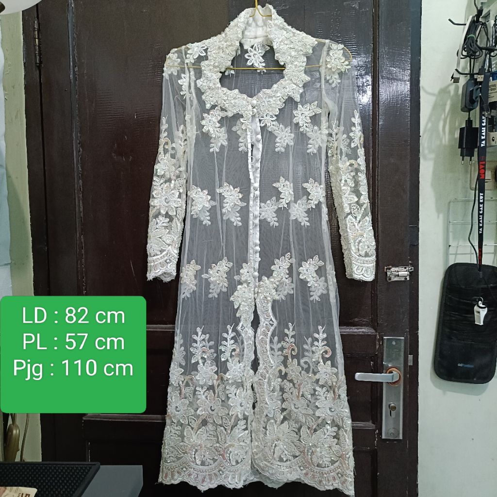 Baju kebaya nikah kebaya pengantin kebaya putih kebaya brokat baju pesta broken white