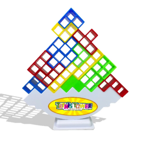 Mainan Anak Tetris Tetra Tower / Mainan Keseimbangan ss1561