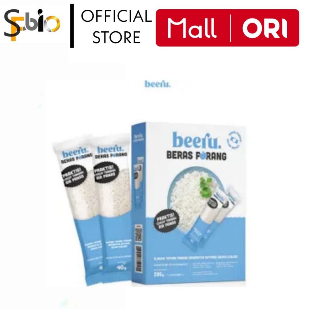 

Beeru Beras Porang 1 Box 7sachet - Shirataki Konjac Rice