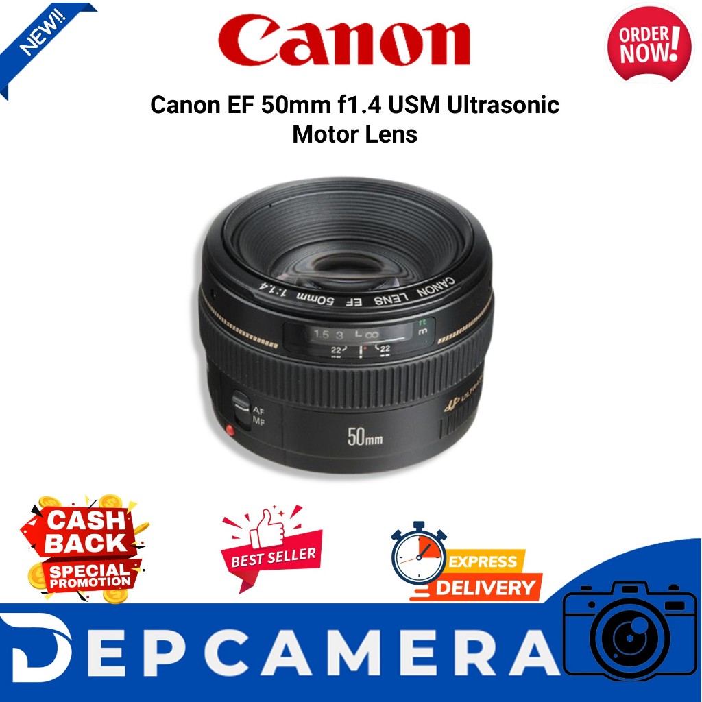 Canon EF 50mm F2.8 STM / Lensa Canon EF 50 mm f/1.8 STM