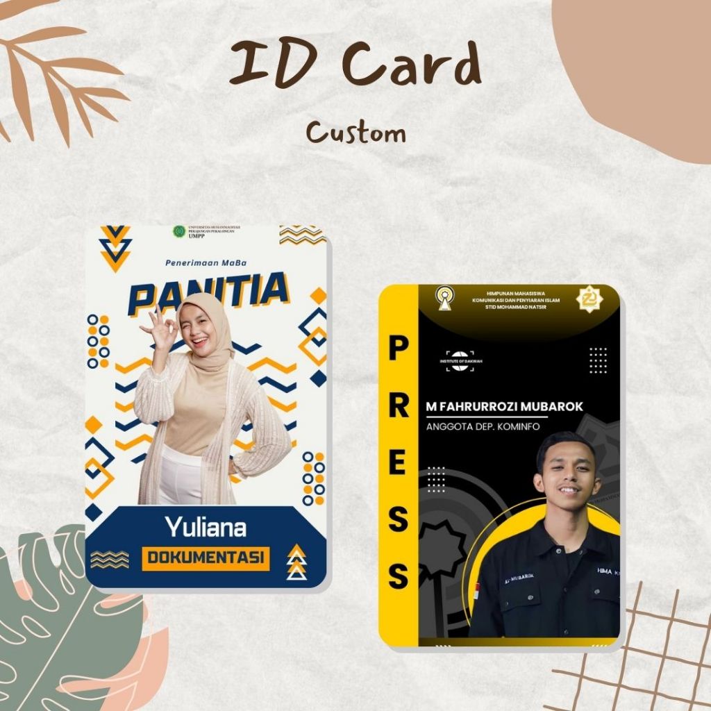 

CETAK ID CARD PREMIUM / MEMBER CARD / KARTU PARKIR / BAHAN PVC