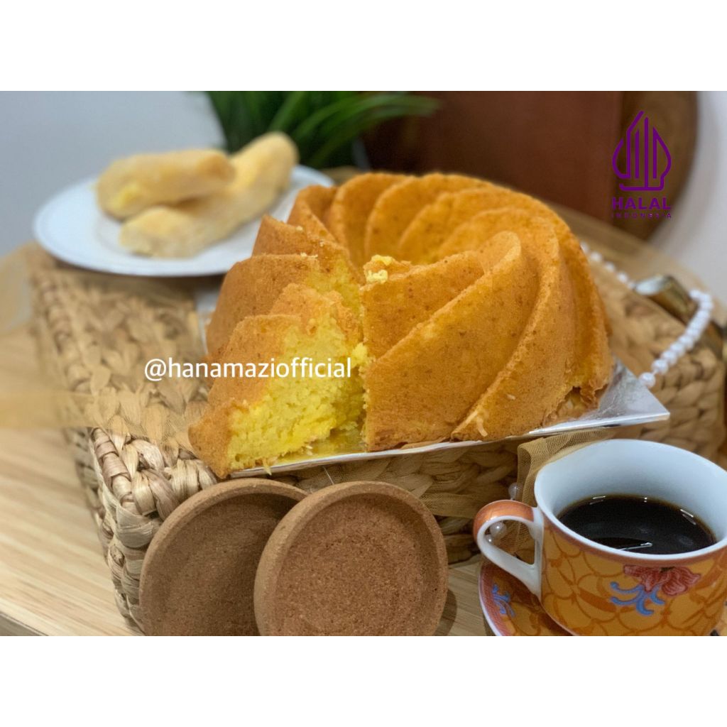 

HANAMAZI BOLU TAPE KEJU PREMIUM ORIGINAL DIAMETER 20CM