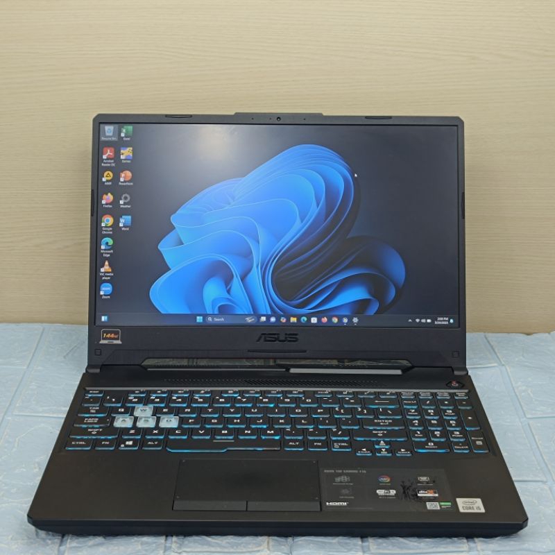 LAPTOP ASUS TUF GAMING F15 FX506LH INTEL CORE I5-10300H RAM 16 GB SSD 512 GB