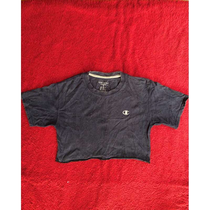 Kaos Crop Top Champion Preloved