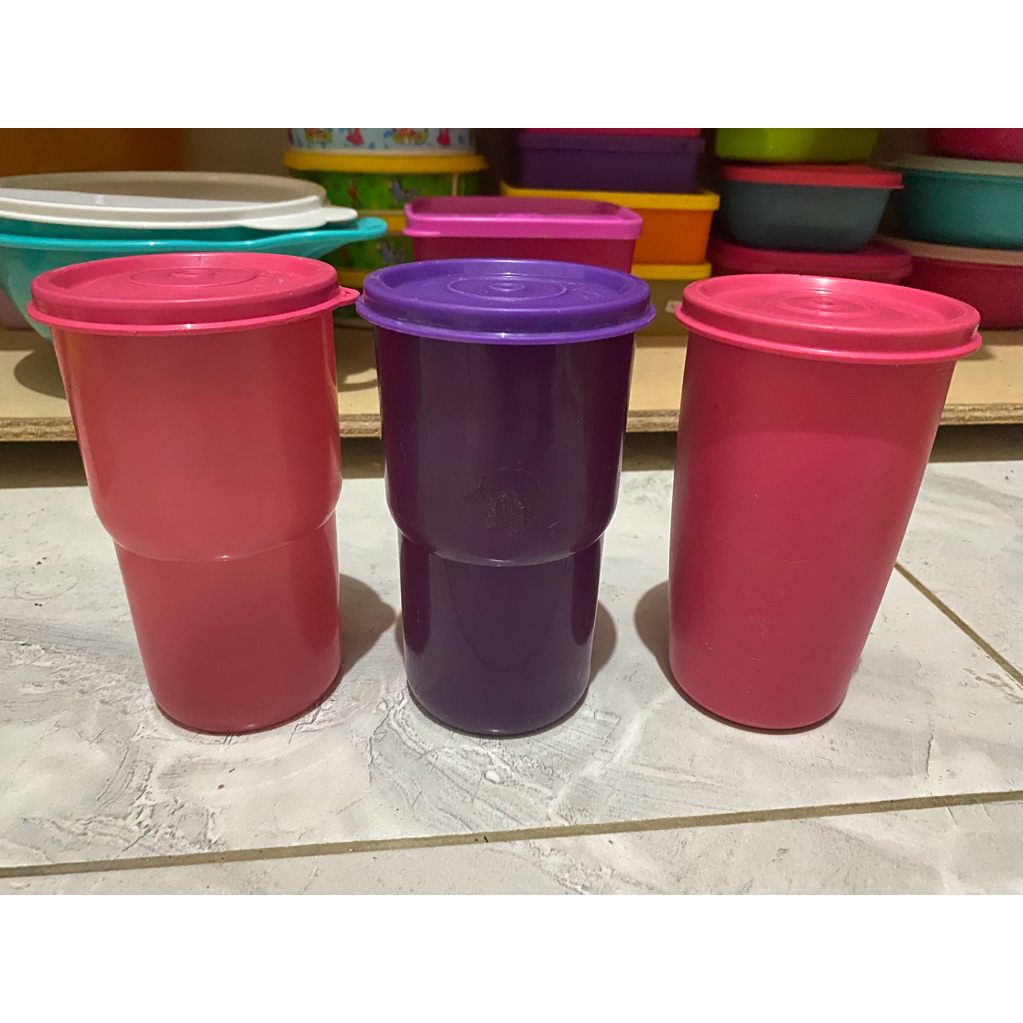 gelas outdoor tupperware second