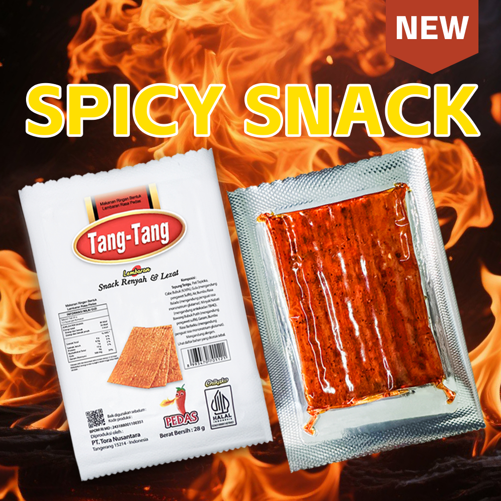 

Classica2106 10 Pcs Cemilan Pedas Vegetarian Snack Rasa Pedas Manis Snack Pedas Halal Pekan Kemasan