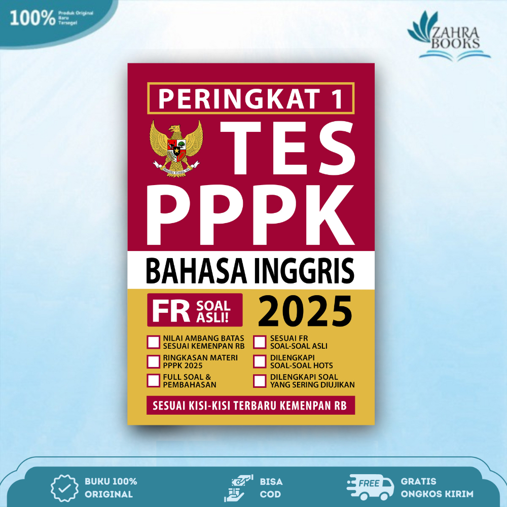 BUKU PERINGKATT 1 PPPK GURU BAHASA INGGRIS 2025 - Media Eduka